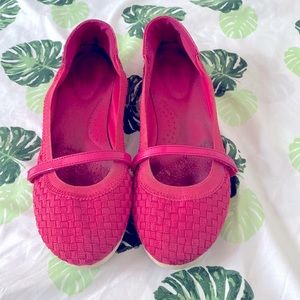 4 for $25 Dexflex Comfort Flats Pink shoes